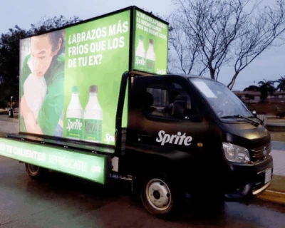 Publicidad movil mallas publicitarias