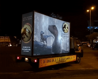 Publicidad movil mallas publicitarias